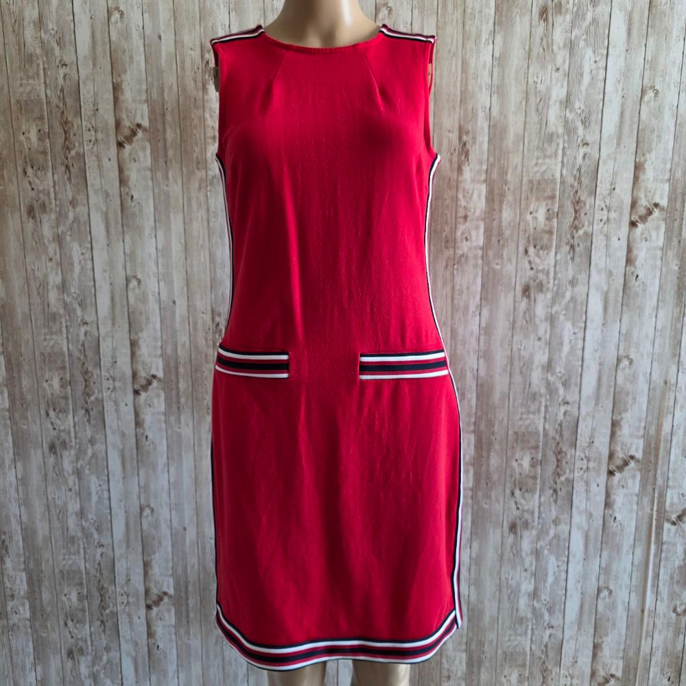 Women's Tommy Hilfiger Dress XS Red - Picture 2 of 10